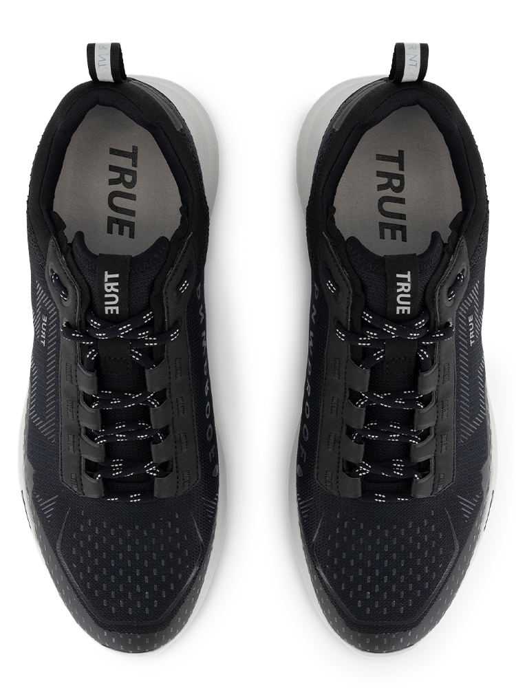 TRUE Linkswear Ascent PNWProof Golf Shoes - Storm Black
