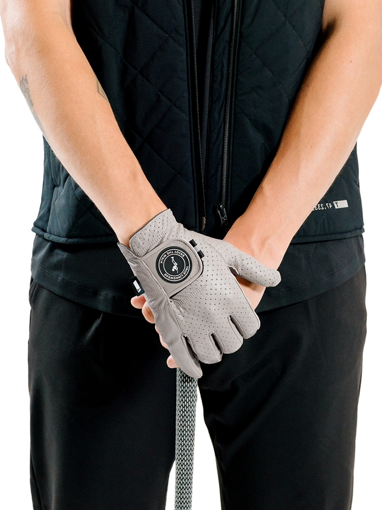 TRUE Linkswear Lux Golf Glove - Smoke