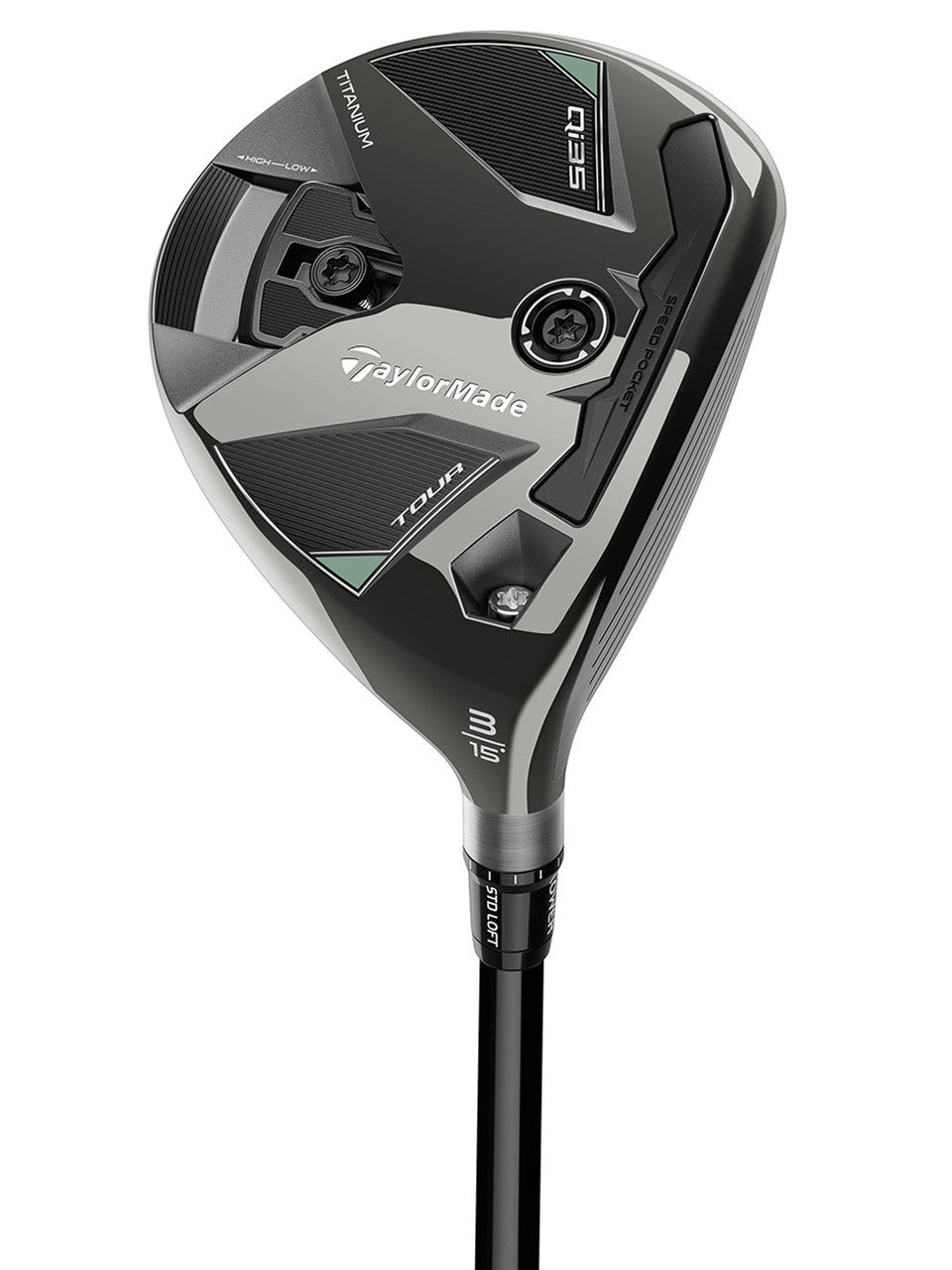 Pre-Owned Taylormade Qi35 Tour Fairway - LH 3W - Regular