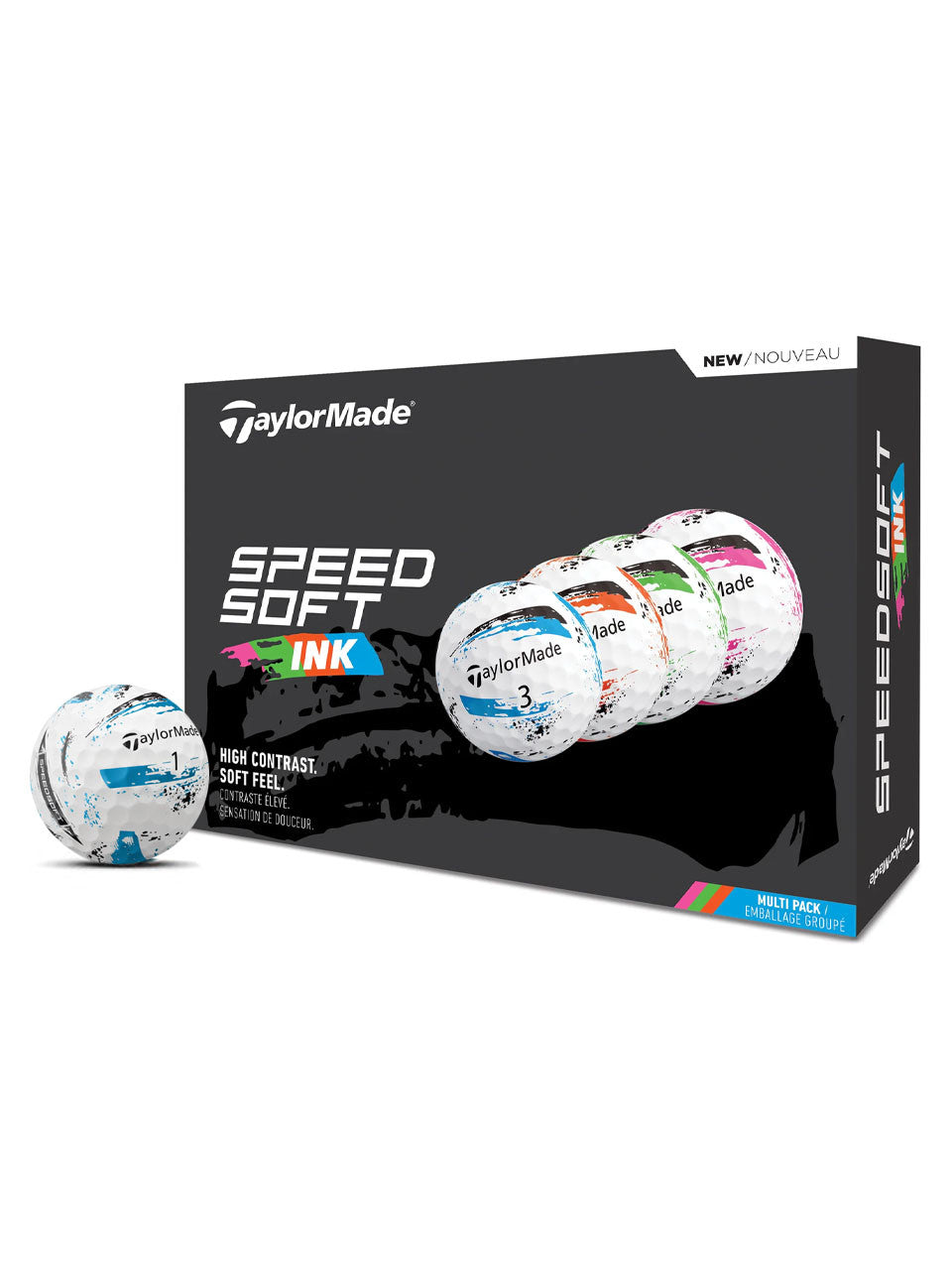 TaylorMade SpeedSoft Ink Golf Balls