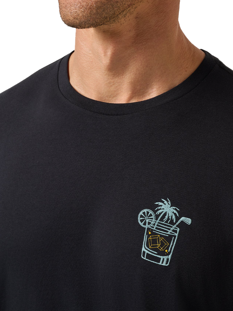 TravisMathew Beverage Cart T-Shirt - Black