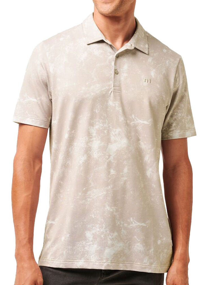 TravisMathew Featherweight Sun Polo - Moonbeam
