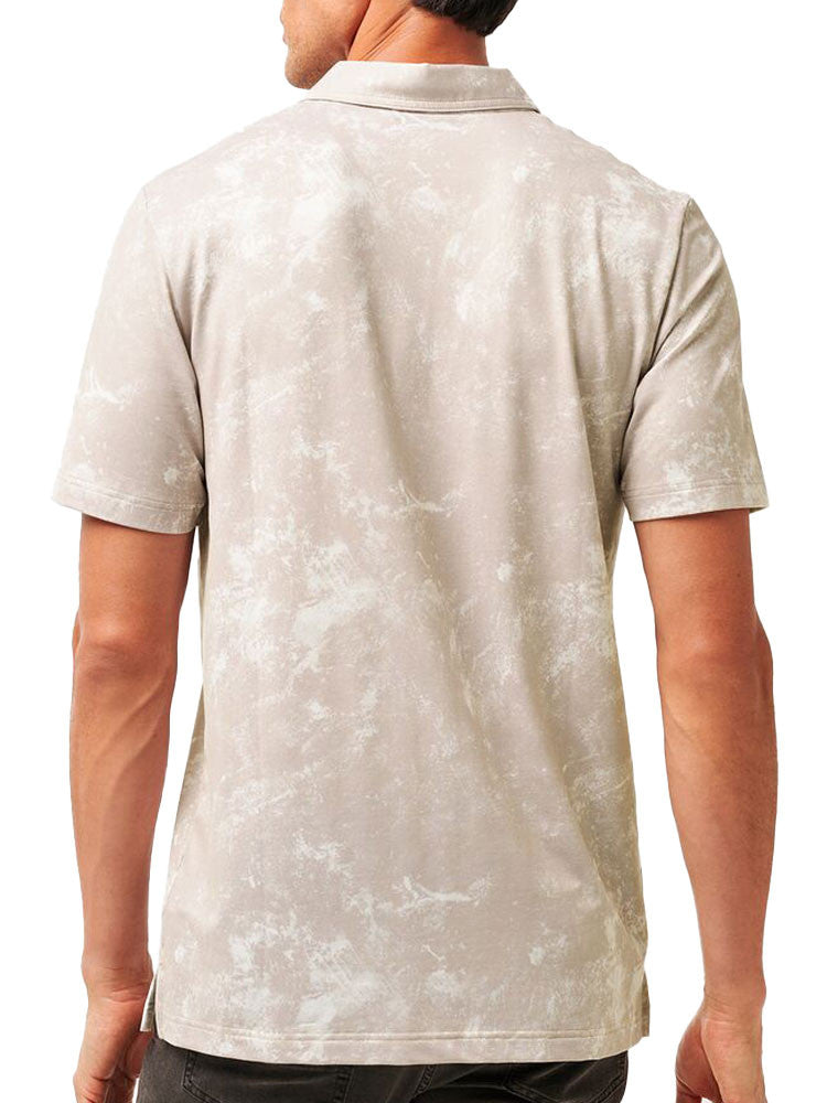 TravisMathew Featherweight Sun Polo - Moonbeam