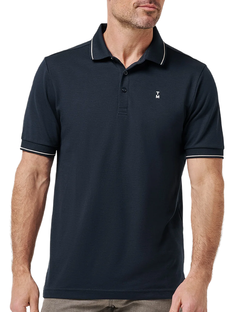 TravisMathew Happier Hour Polo - Total Eclipse