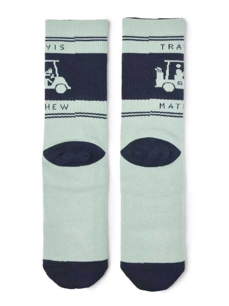 TravisMathew Mapes Crew Sock - Jadeite