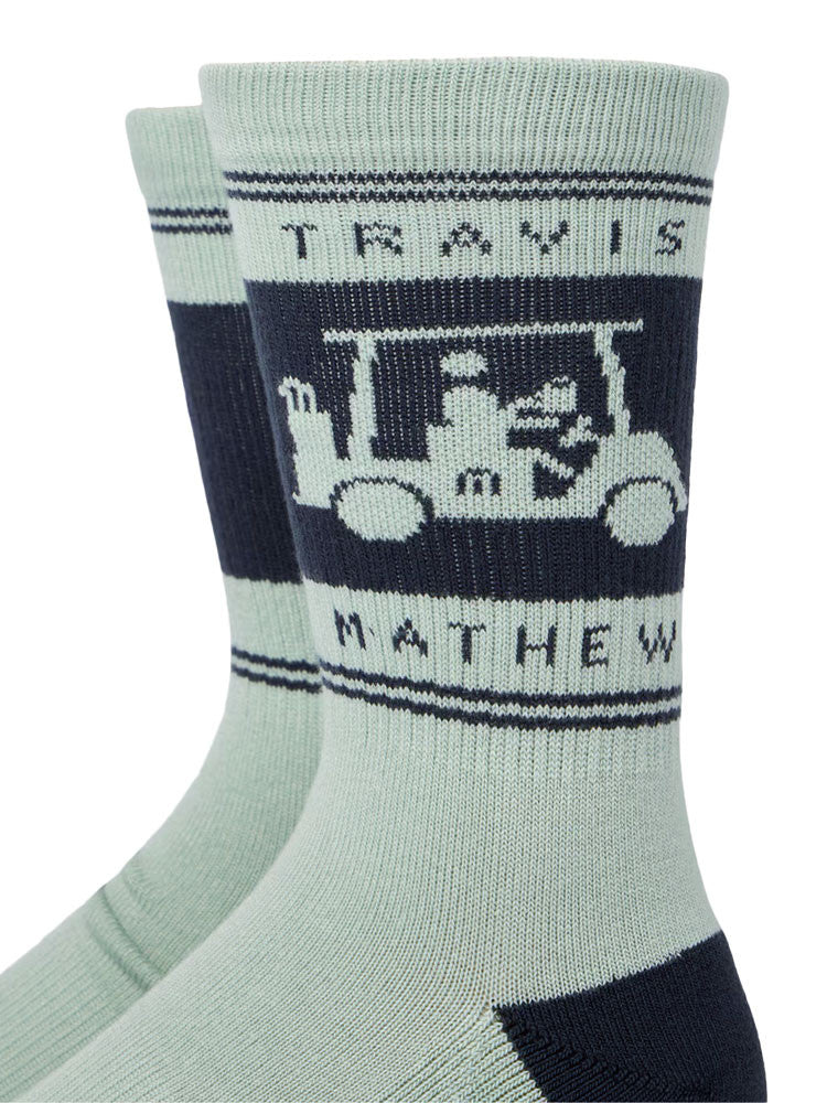 TravisMathew Mapes Crew Sock - Jadeite