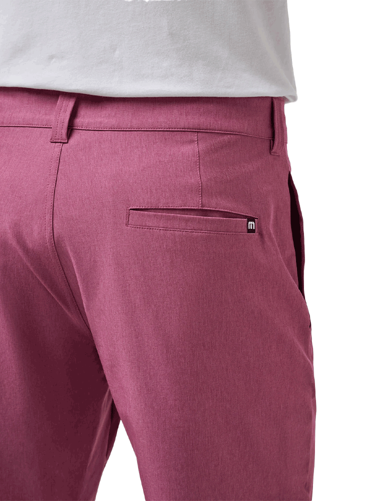 TravisMathew Overhead Compartment Short - Damson