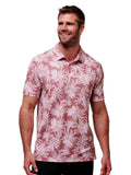 TravisMathew Sea Journey Polo - Earth Red