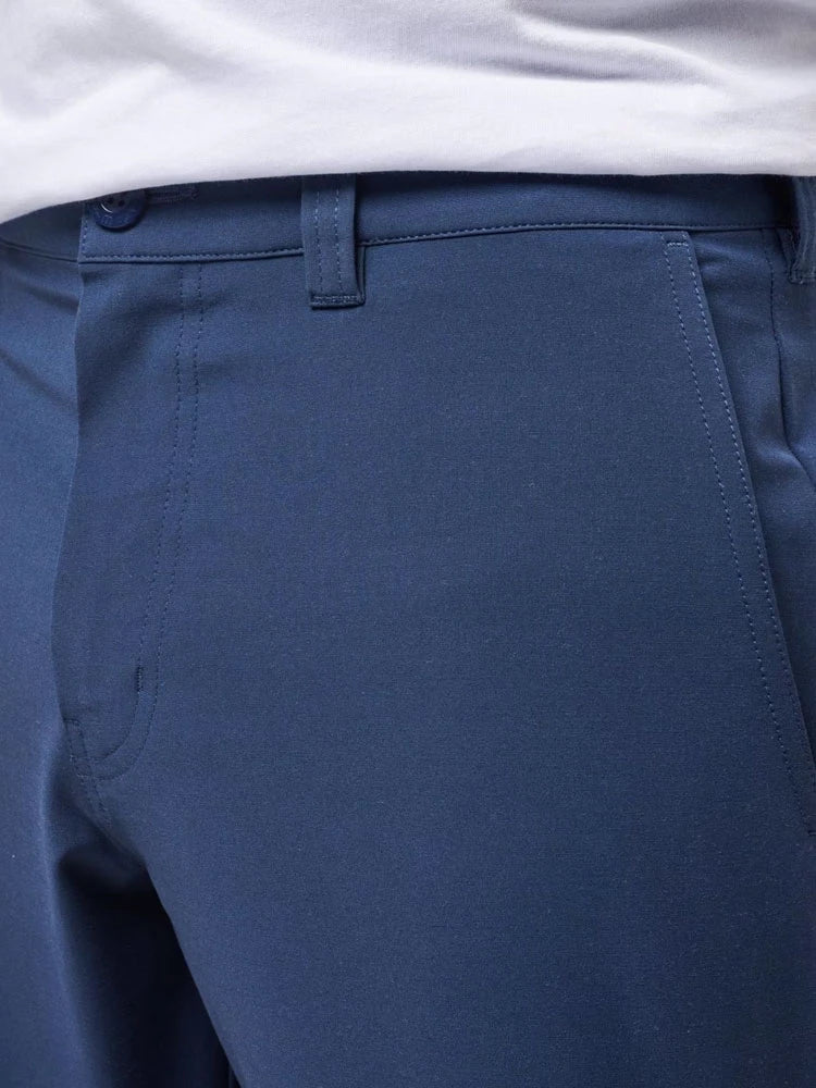 TravisMathew Tech Chino 8-Inch Short - Dress Blue