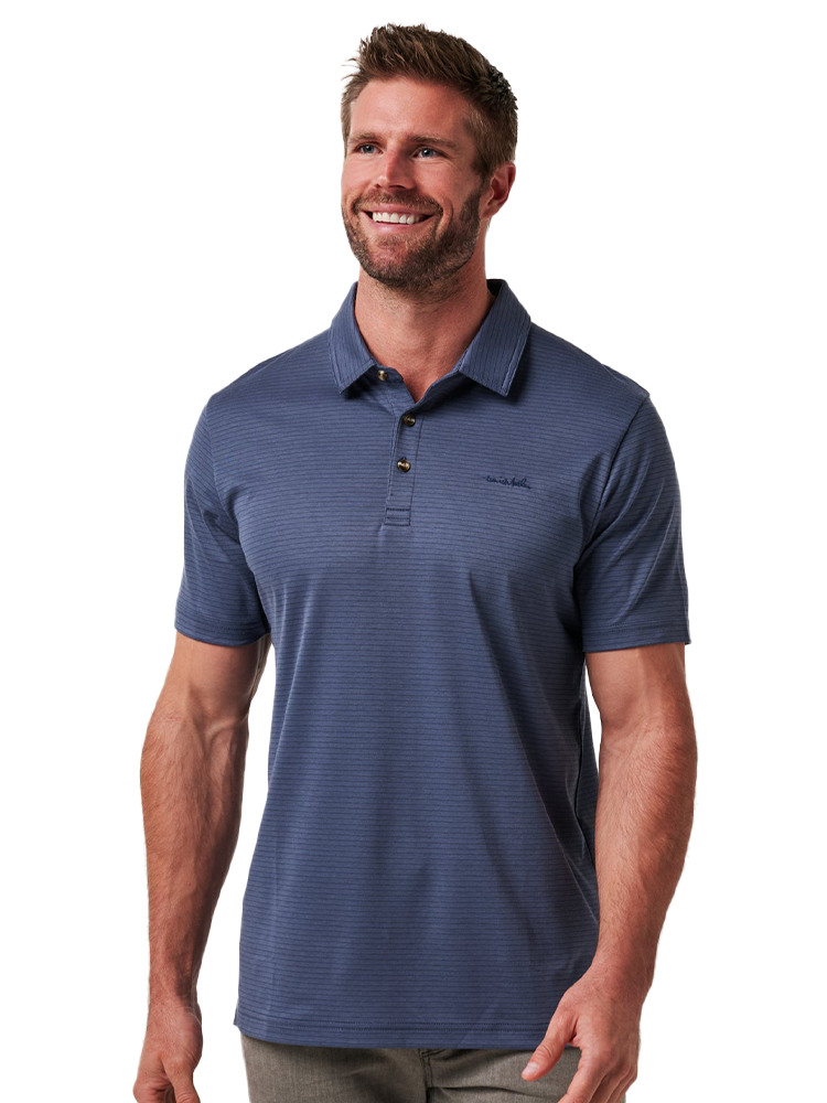 TravisMathew The Zinna 2.0 Polo - Mood Indigo/Vintage Indigo