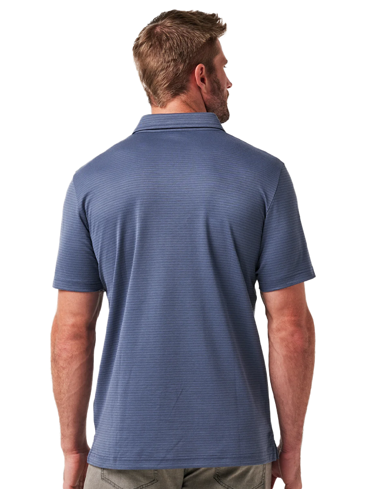 TravisMathew The Zinna 2.0 Polo - Mood Indigo/Vintage Indigo