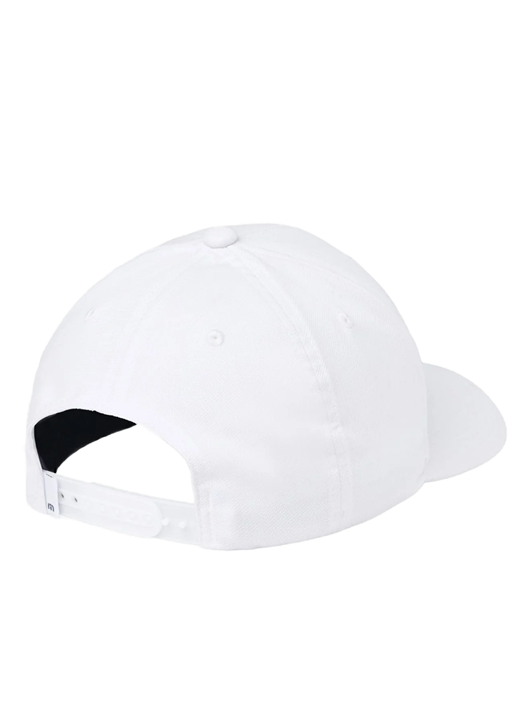 TravisMathew Touching Down Snapback Cap - White