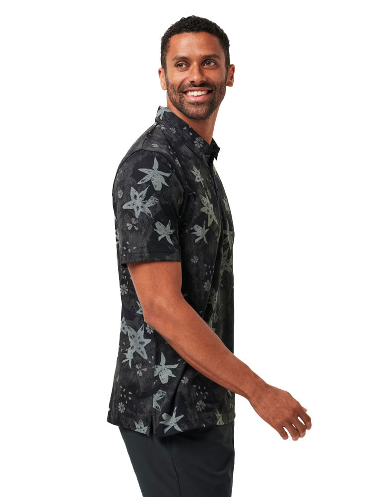 TravisMathew Trek Tide Polo - Black