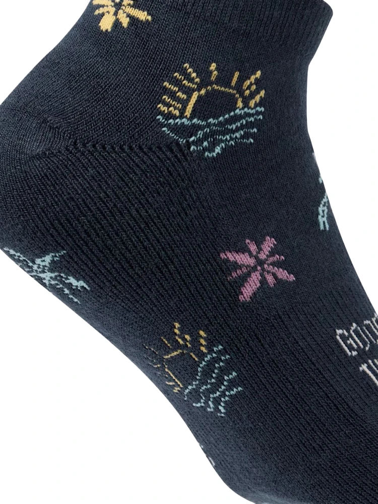 TravisMathew Tropical Trek Ankle Sock - Total Eclipse