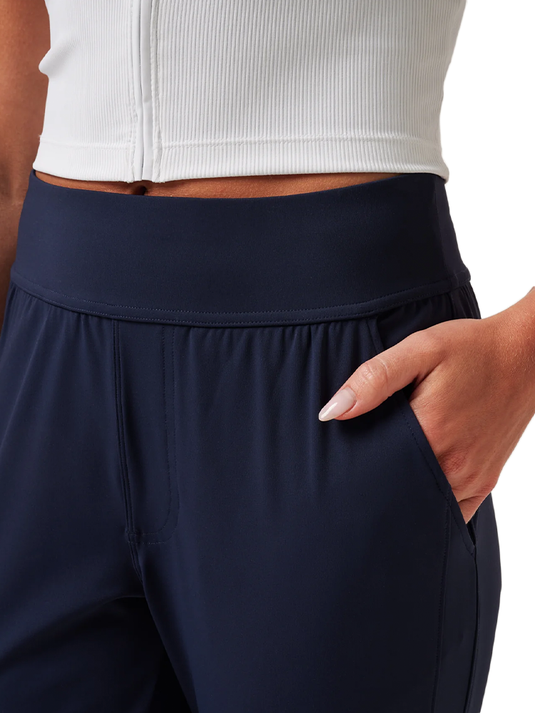 TravisMathew Women's Moveknit Resilience Pant - Navy Blazer