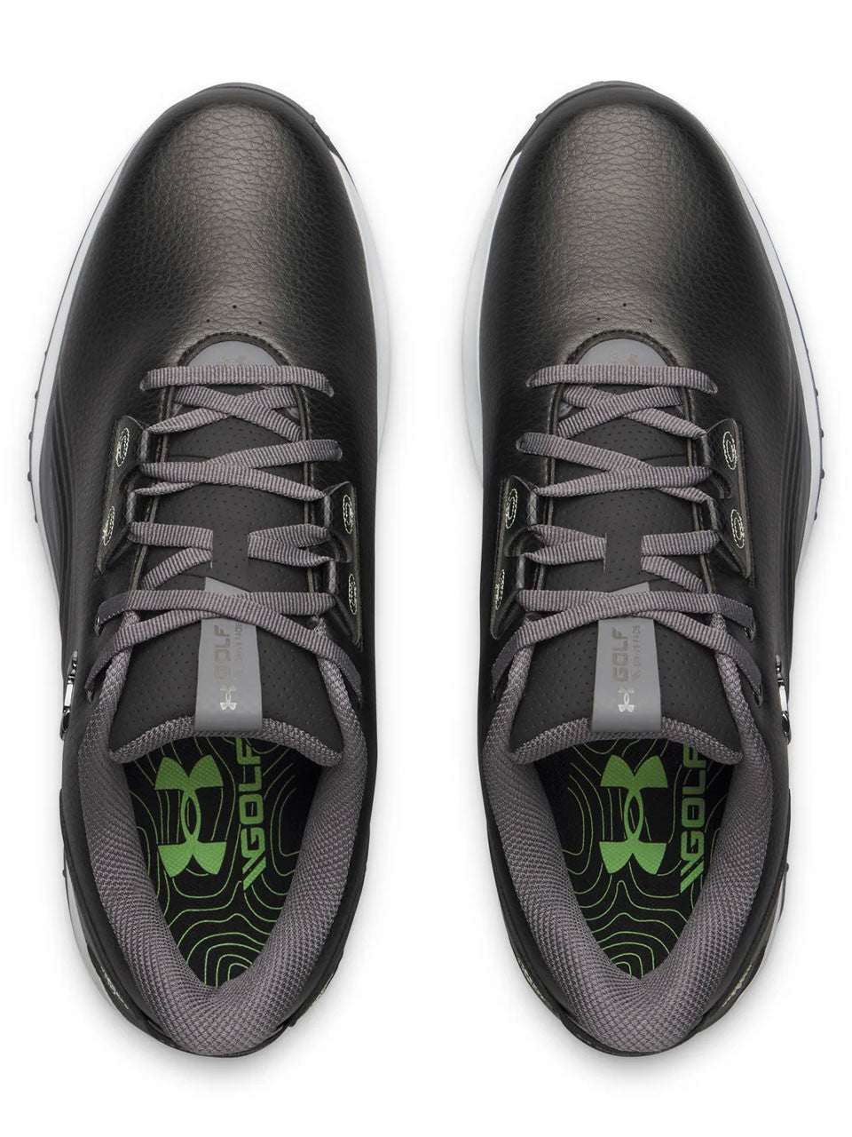 Under Armour Drive Fade 2 SL Golf Shoes - Black/Metallic Gun Metal