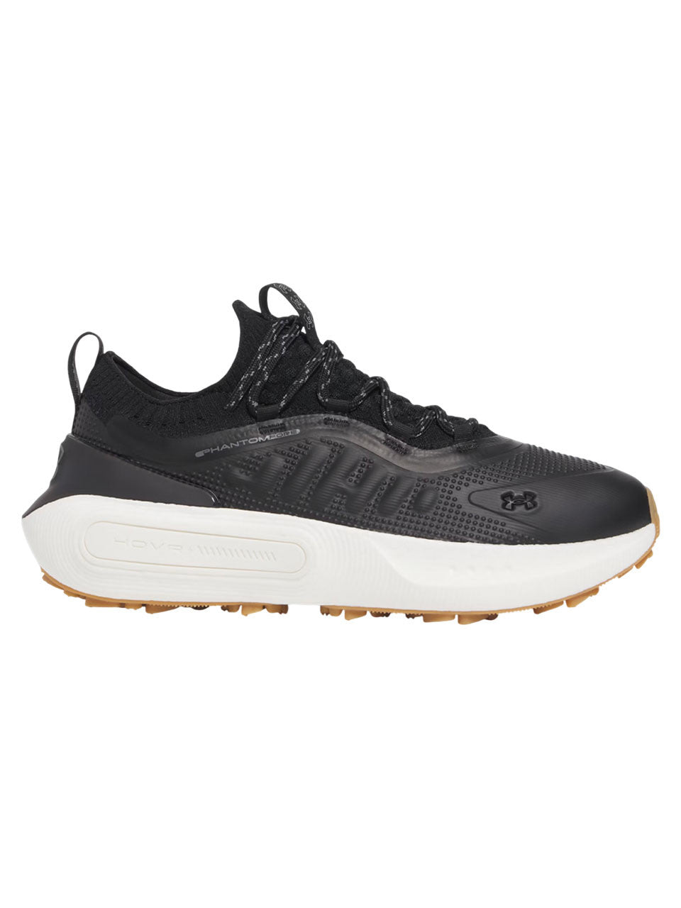 Under Armour HOVR Phantom Fore Golf Shoes - Black/Metallic Gun Metal