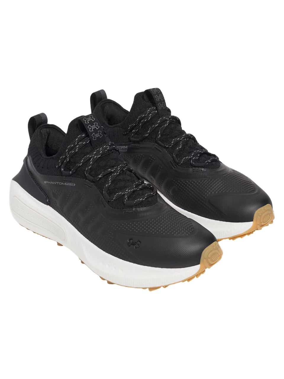 Under Armour HOVR Phantom Fore Golf Shoes - Black/Metallic Gun Metal