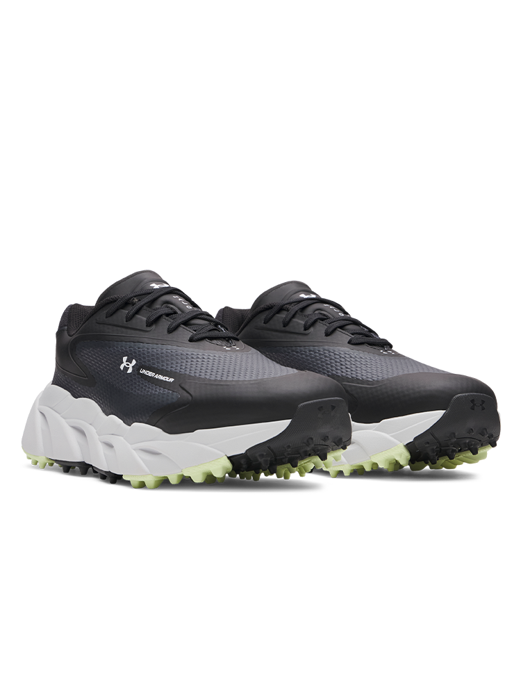 Under Armour Halo Hybrid SL Golf Shoes - Black/Halo Grey