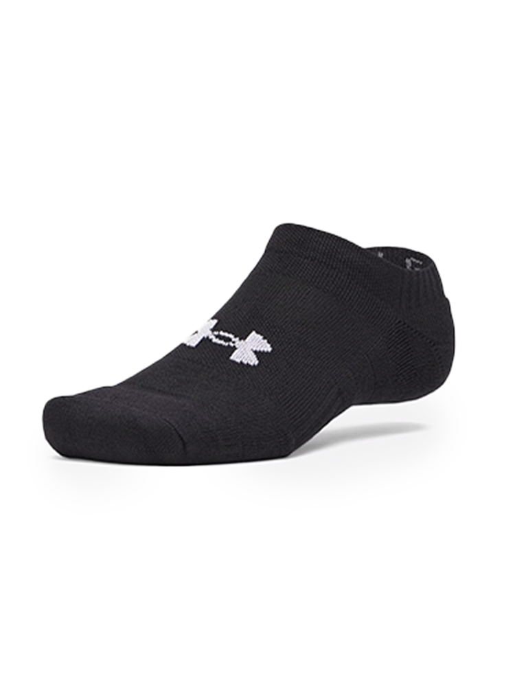Under Armour Performance Cotton No Show 3 Pack Socks