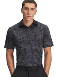 Under Armour Playoff 3.0 Printed Polo - Blk/Castlerock