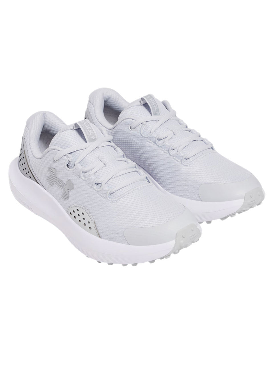 Under Armour Surge Golf Shoes - Halo Grey/Metallic Silver