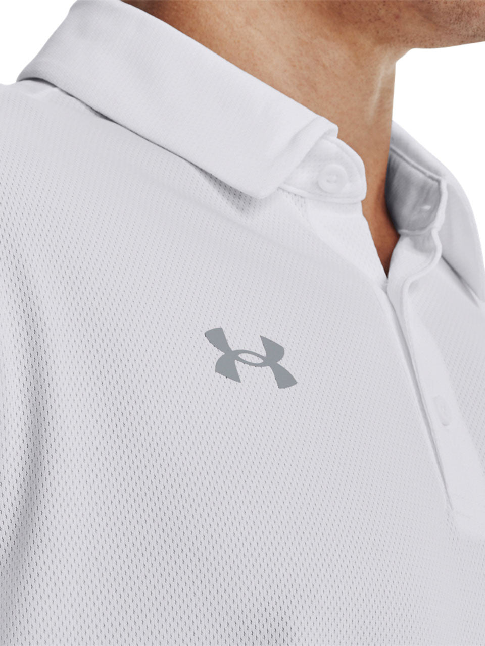 Under Armour Team Tech Polo Shirt - White