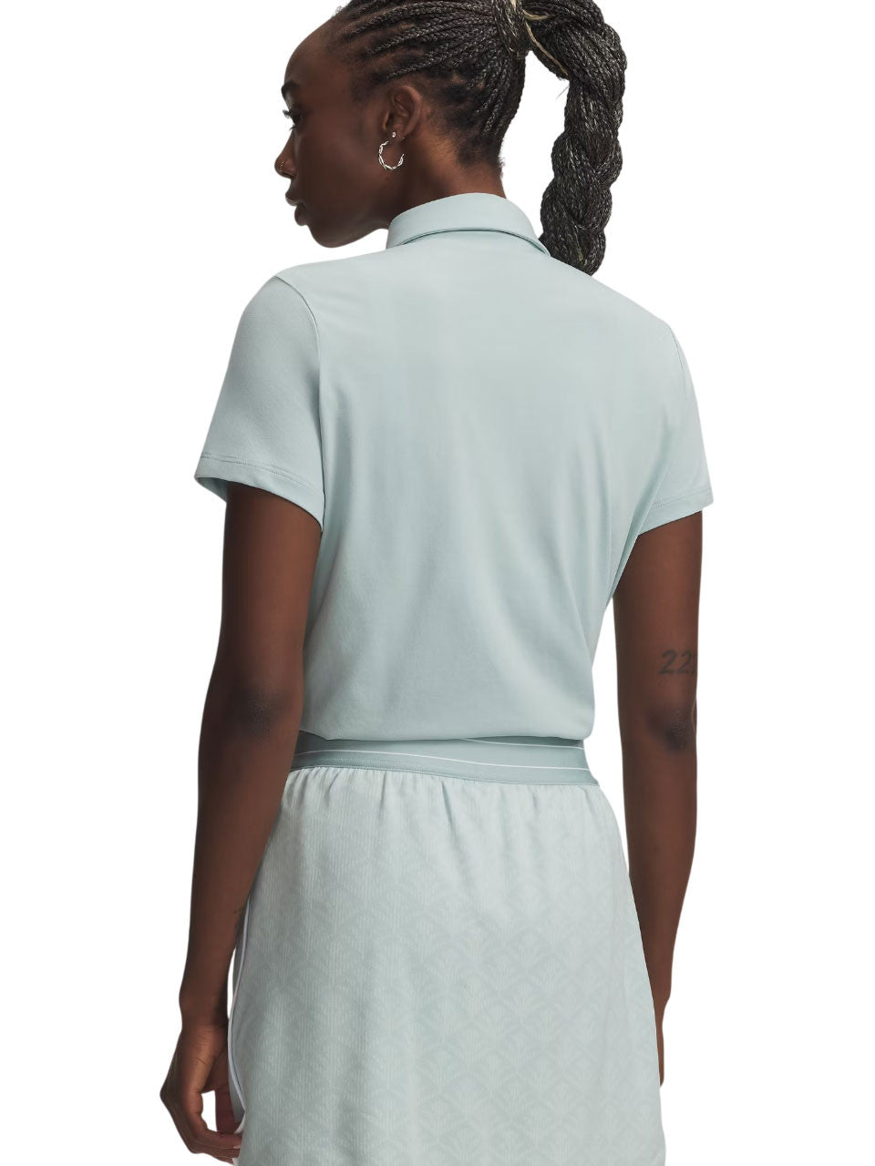 Under Armour Women's ArmourDry Short Sleeve Polo - Enamel Blue