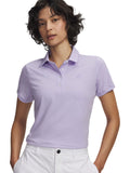Under Armour Women's ArmourDry Short Sleeve Polo - Purple Crest