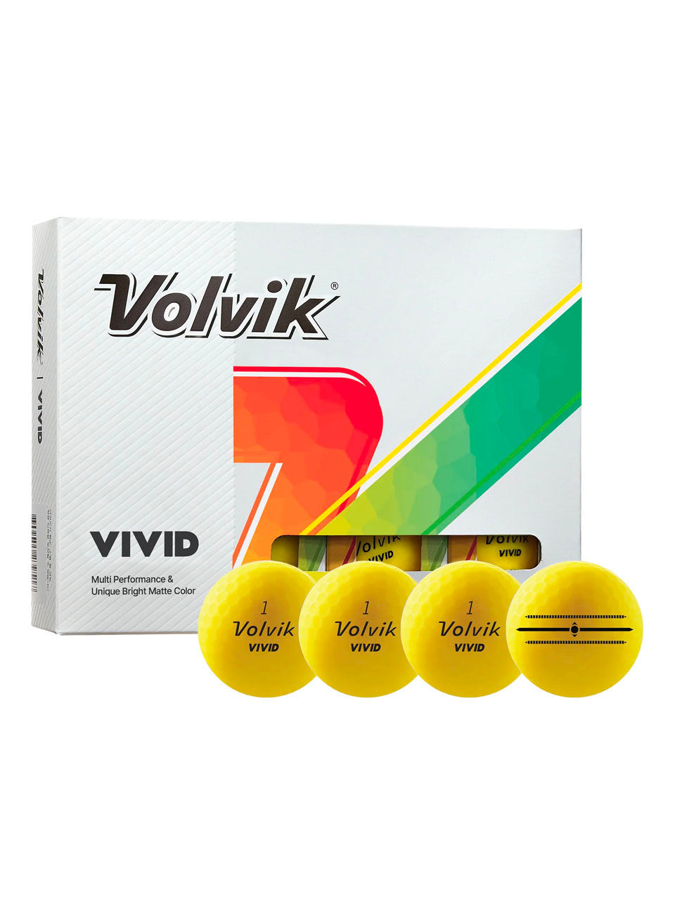 Volvik Vivid Focus Golf Balls