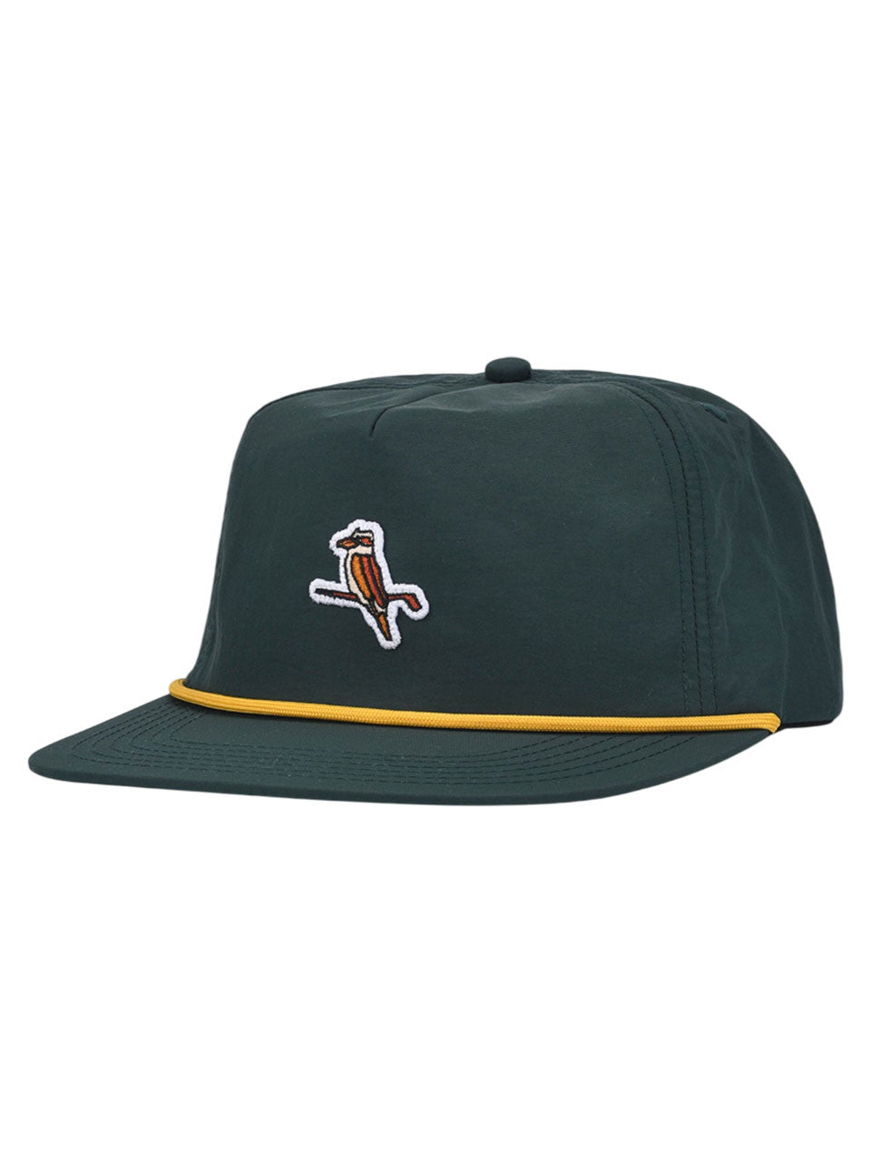Walker Golf Things Kooka Nylon Cap - Forest/Gold