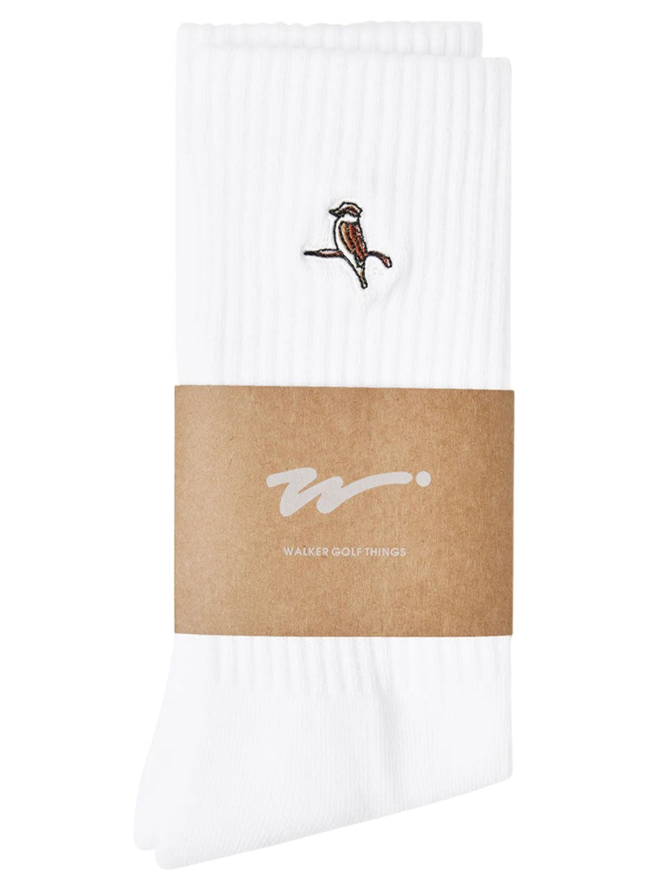 Walker Golf Things Kooka Socks - White