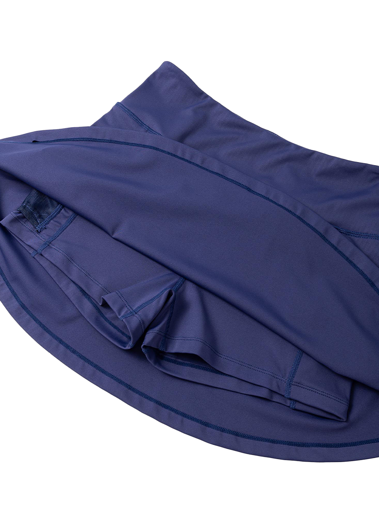 Walker Golf Things Womens Par-Tec Pocket Skort - Navy