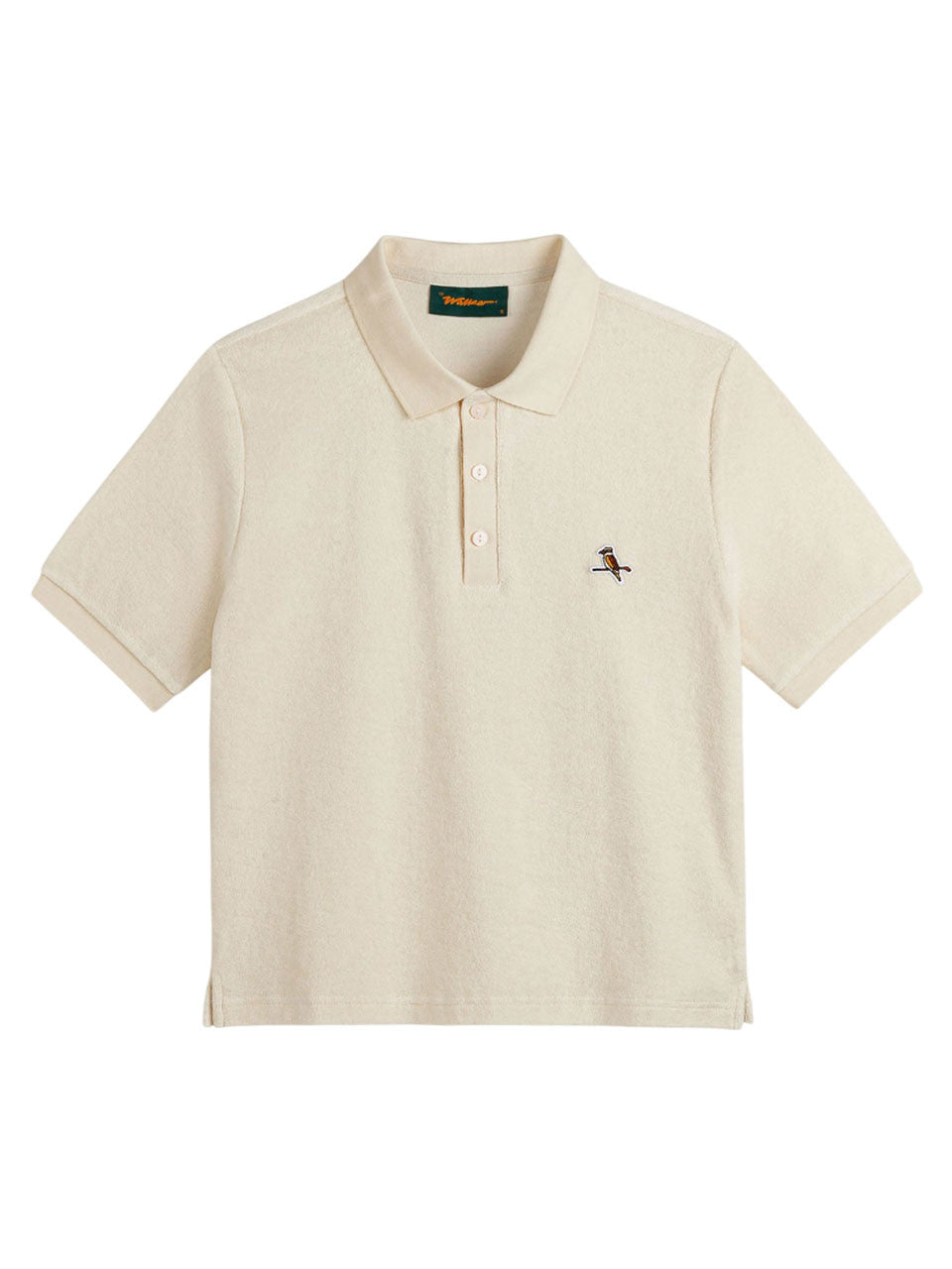 Walker Golf Things Womens Kooka Terry Polo - Vintage White