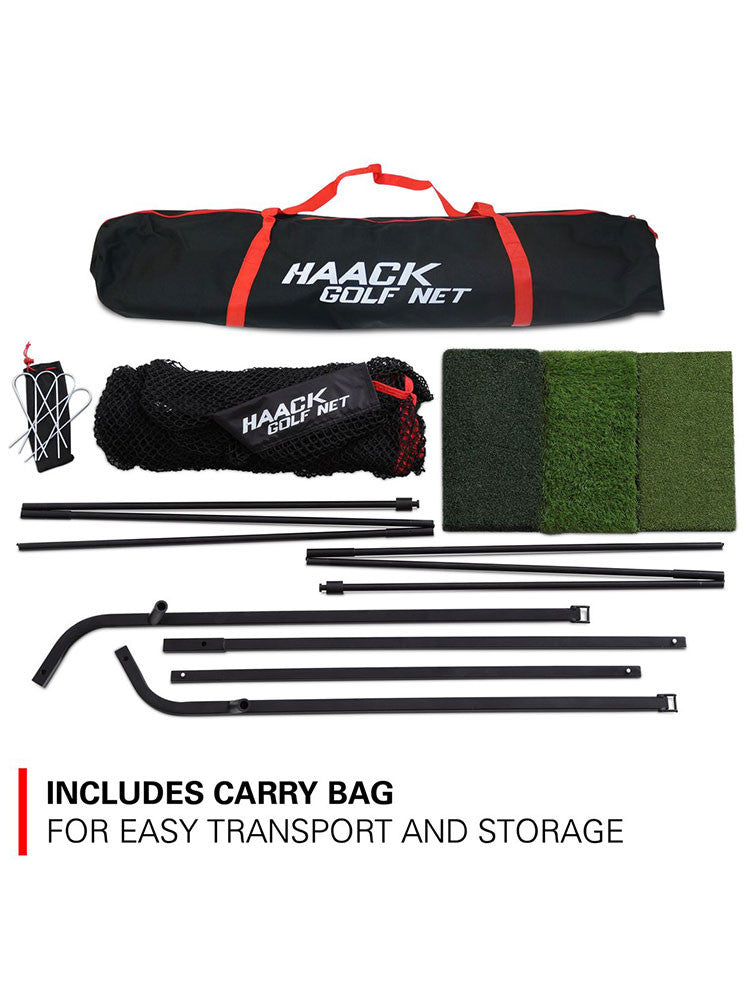 Rukket Haack Golf Net with Hitting Mat