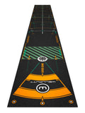WellPutt 13ft Putting Mat - Black