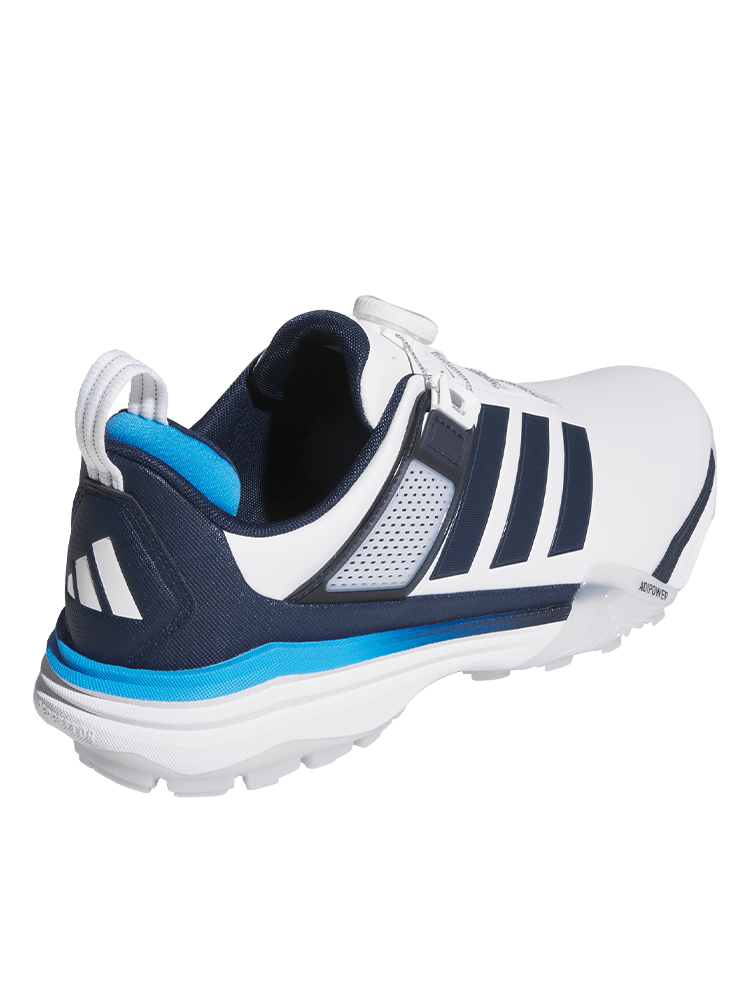 adidas Adipower 26 BOA Spikeless Golf Shoes - Ftwr White/Collegiate Navy