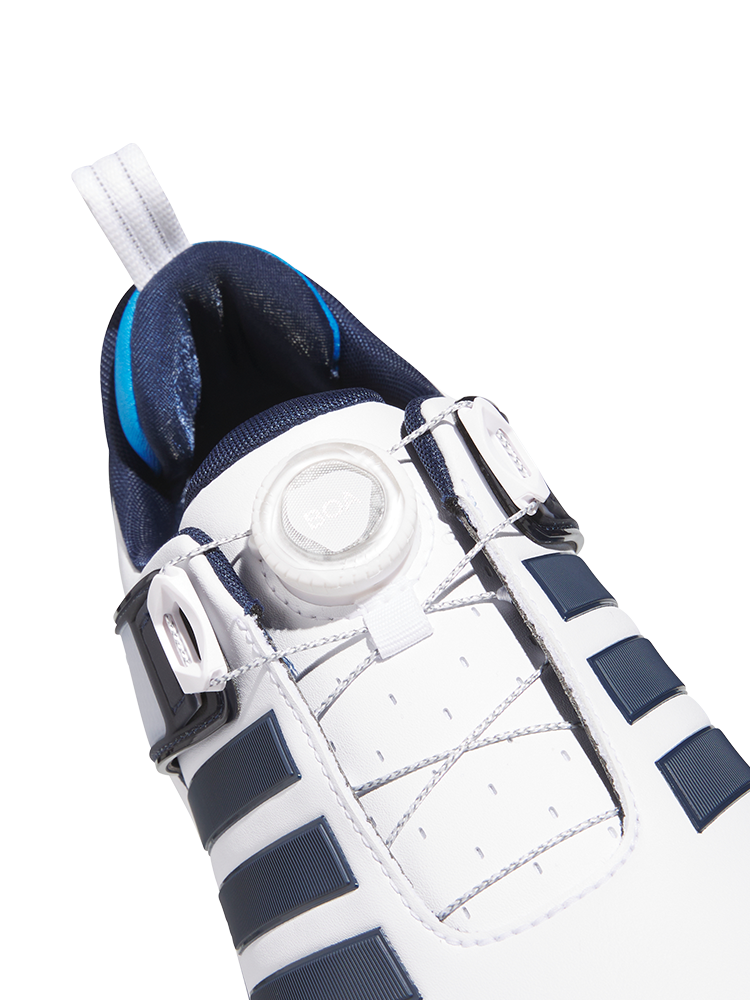 adidas Adipower 26 BOA Spikeless Golf Shoes - Ftwr White/Collegiate Navy