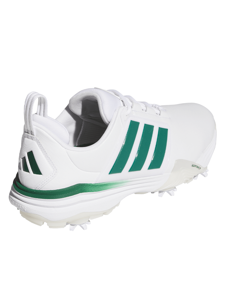 adidas Adipower 26 Wide Golf Shoes - Ftwr White/Collegiate Green/Crystal White