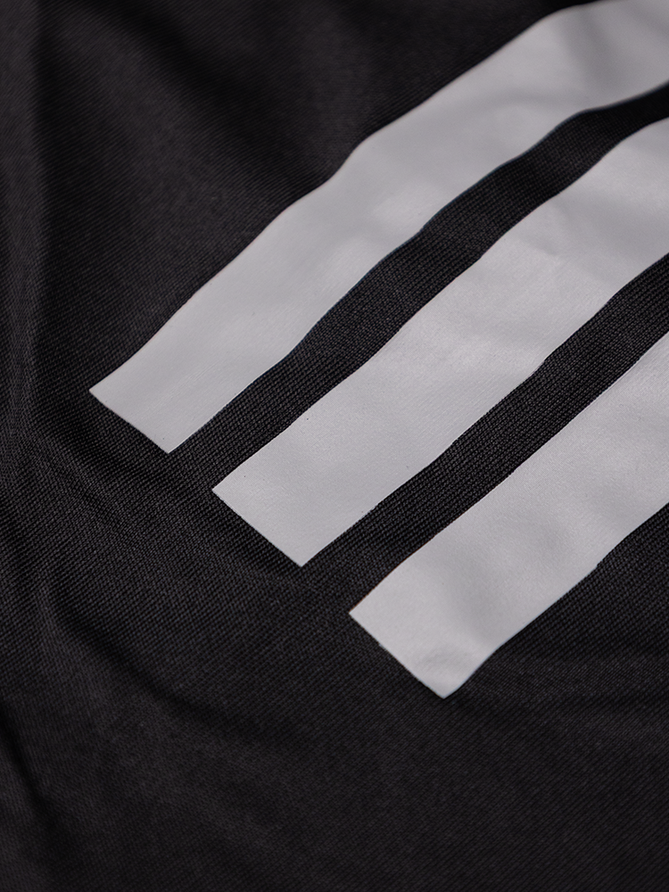 adidas Climacool Back 3-Stripes Polo Shirt - Black