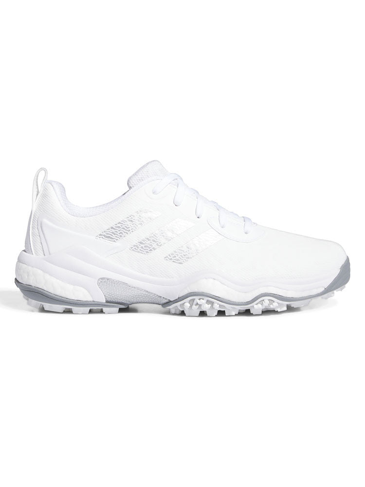 adidas Codechaos 25 Spikeless Golf Shoes - Ftwr White/Silver Met./Grey Two