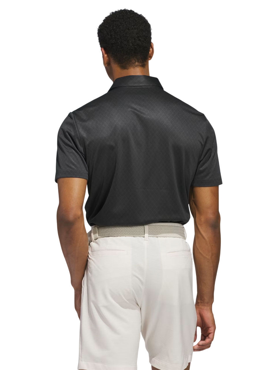 adidas Core Allover Print Polo Shirt - Carbon/Black