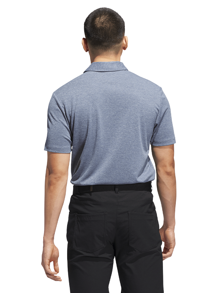 adidas Core Heather Polo Shirt - Collegiate Navy