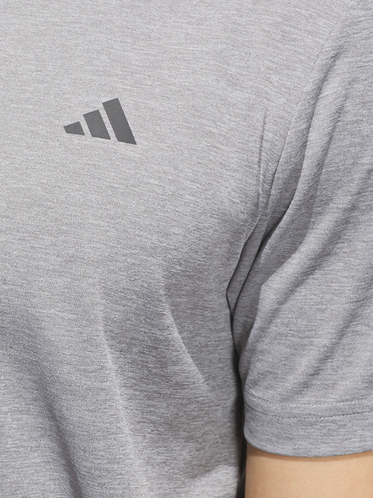 adidas Core Heather Polo Shirt - Grey Three Mel.