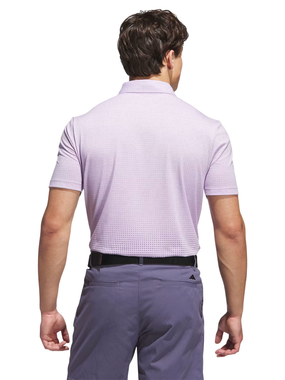 adidas Go-to Rise Print Polo Shirt - Powder Plum