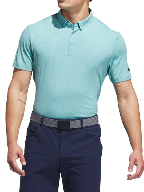 adidas Go-to Textured Polo Shirt - Mint Tone