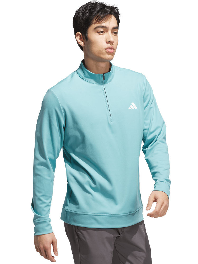 adidas Golf Ultimate365 Classic Quarter-Zip - Mint Tone