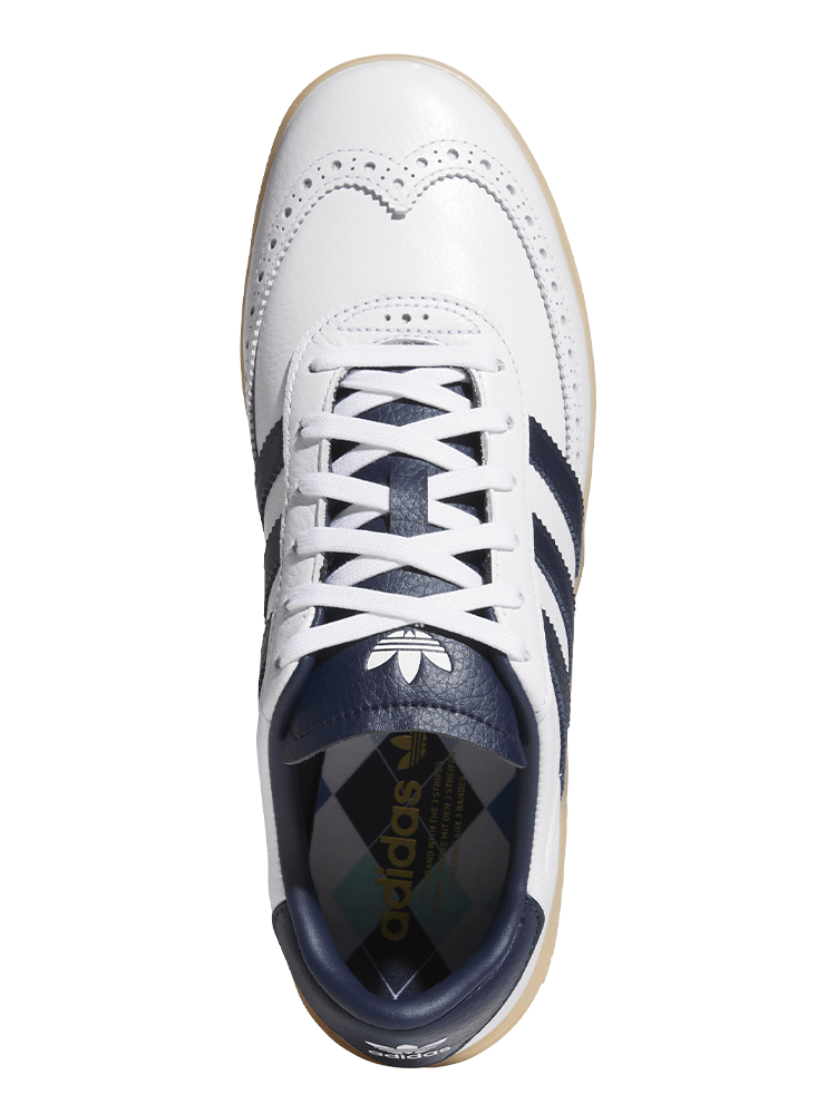 adidas Originals Coursecup Spikeless Golf Shoes - Ftwr White/Night Indigo/Gum 3