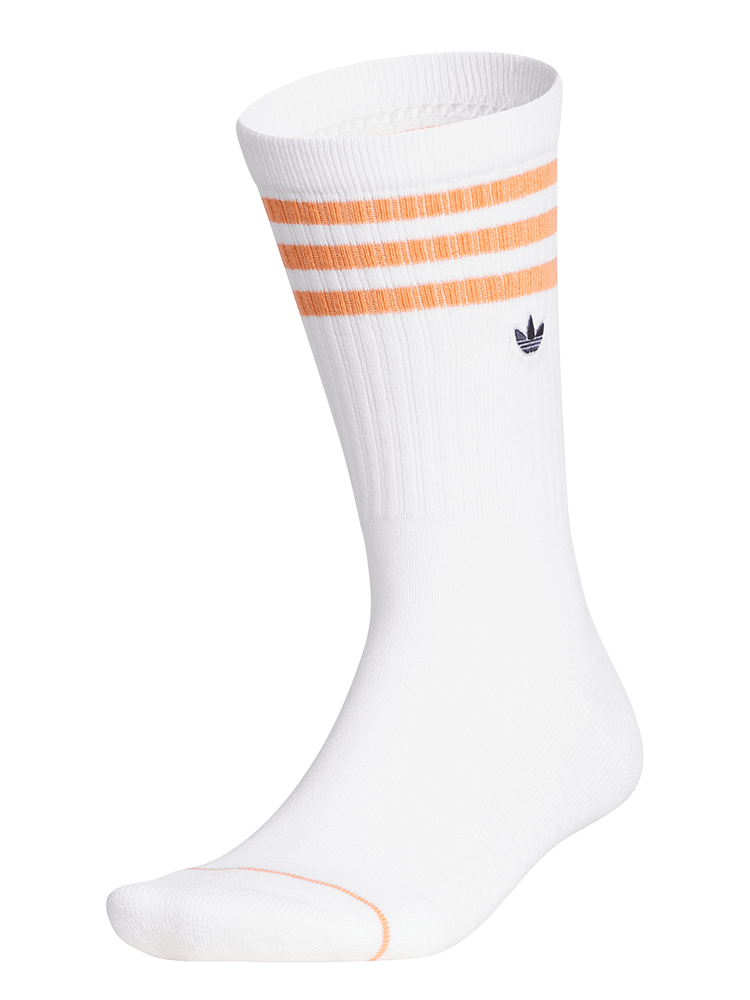 adidas Originals Crew Socks - White/Dusky Orange