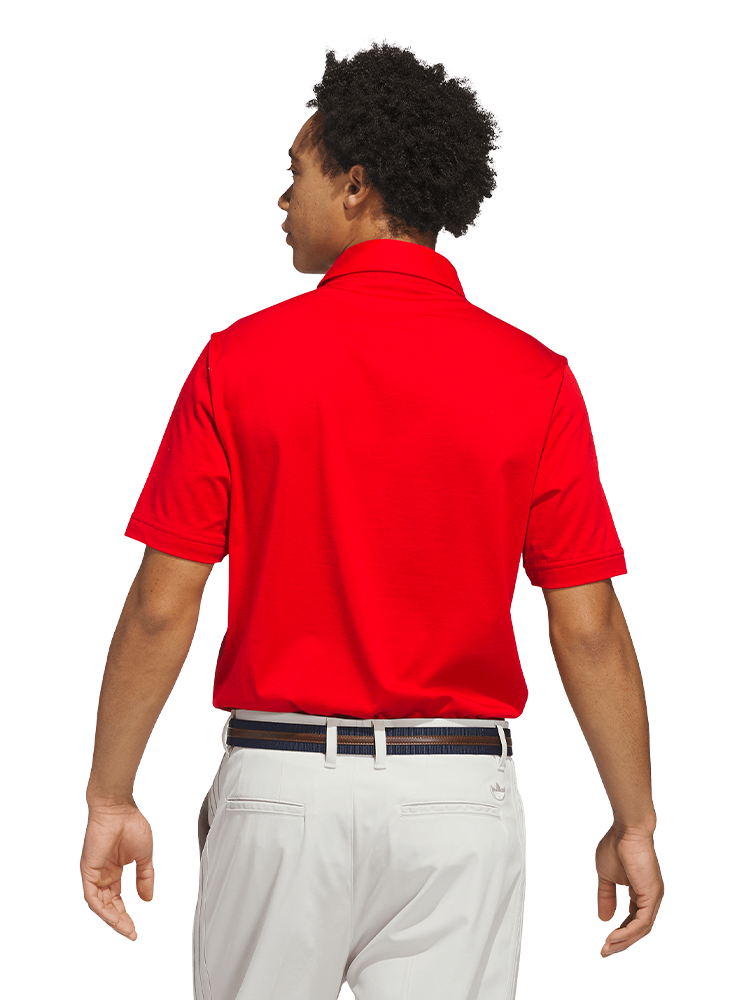 adidas Originals Pocket Polo - Better Scarlet